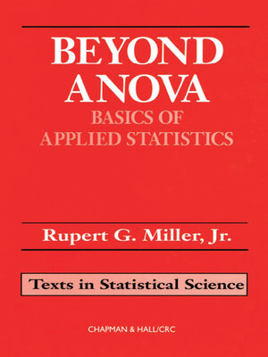 cover image of Beyond ANOVA
